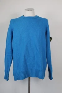 STONE ISLAND BANDIERA LOGO MAGLIONE UOMO TG. 2XL SWEATER MAN VINTAGE LANA NYLON - Foto 1 di 12