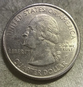 1999 P. Georgia Die chips on the reverse in the word wisdom DOM - Picture 1 of 3