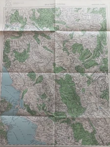 um 1910 KARTE STAB GRIECHENLAND KORFU KERKIRA KORFU - Bild 1 von 4