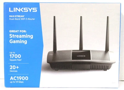 Linksys Max-Stream Wi-Fi 5 Router - Image 1 of 4
