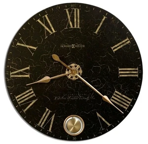 Howard Miller London Night Wall Clock 620474 Oversized Aged Gold Medallion new - Picture 1 of 1