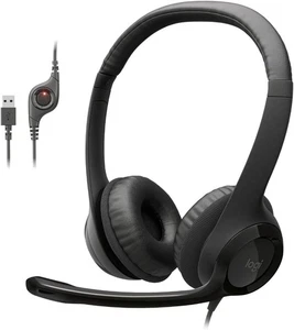 Logitech H390 Cuffie USB con controlli in linea e microfono con cancellazione del rumore - Foto 1 di 7