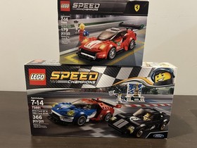 LEGO Speed Champions 2-pack: 75881 Ford GT / GT40, 75886 Ferrari 488 GT3