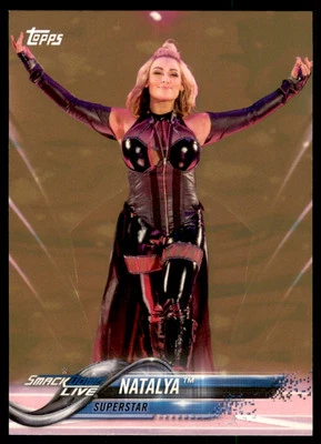2018 Topps WWE Bronze #66 Natalya  - Image 1 of 2
