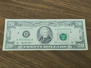 Series 1995 $20 Bill * ST. LOUIS * H 26033501 B - Picture 1 of 6