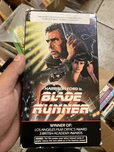 Blade Runner Vintage VHS 1982 1987 Nelson Entertainment Harrison Ford Hi-Fi - Bild 1 von 1