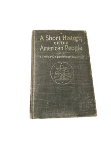 A Short History of the American People Vol 2 : Oliver Chitwood (HC) : Vintage - Picture 1 of 22
