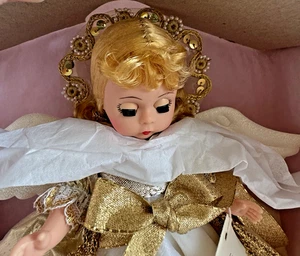 Vintage Madame Alexander Puppe Engel Baumspitze Topper #54858 mit Originalkarton - Bild 1 von 13