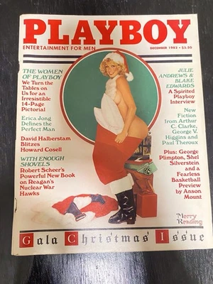1982 Playboy Magazine December – Christmas Issue, Marianne Gravatte CF - Image 1 of 3