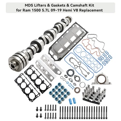 MDS Lifters & Gaskets & Camshaft Kit for Ram 1500 5.7L 09-19 Hemi V8 Replacement - Image 1 of 4