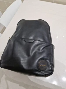 Herren Leder Rucksack Schwarz The Bridge Leder Luxus - Bild 1 von 6