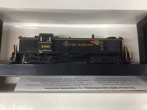Bowser #25234 HO scale “Western Maryland" Alco RS3 DCC and SOUND ready Rd.#196 - Picture 1 of 2
