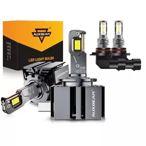 For Cadillac DTS 2006-2011 2SETS Xenon HID Headlight HI/LO & LED Fog Light Bulbs - Picture 1 of 12