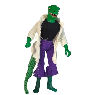 复古 1974 年 Mego Lizard WGSH 8 原装可动人偶膝盖完整 — 第 1/4 张图片