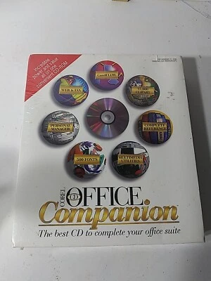 Corel Office Companion CD  Vintage PC Computer Program Software Sealed 1995 - Image 1 of 2