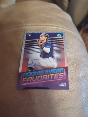 2022 Bowman Josh Lowe ROYF-11 Rookie of the Year Favorites Mojo RC - Image 1 of 2