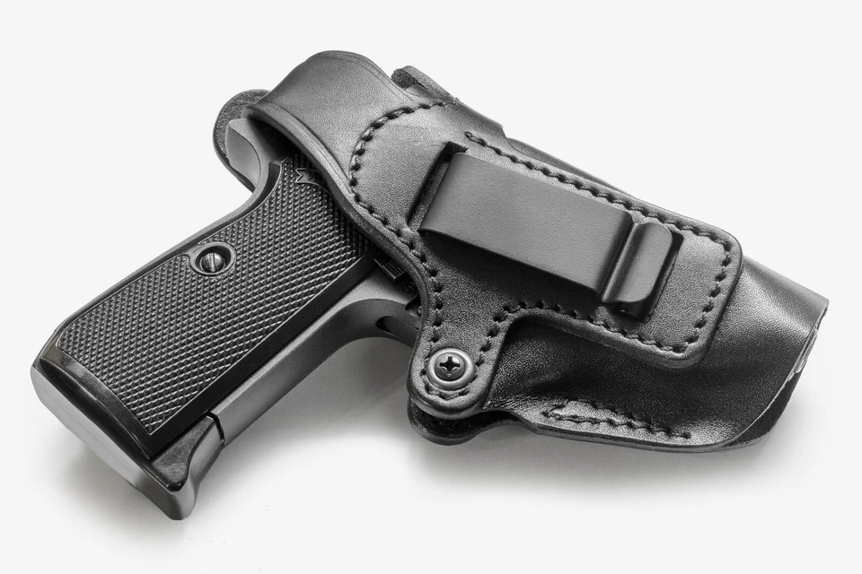 Belt (OWB) and concealed (IWB) leather holster for Walther, Schmeisser, SIG - Image 1 of 4