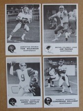 1981 JOGO CFL CANADIEN LEAGUE FOOTBALL CARDS NRMT-MINT COMPLETE YOUR SET U-PICK