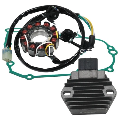Estator para Honda 11395-MEN-A30 2009 CRF450 CRF450R + Regulador Rectificador + Junta Foto 1 de 4