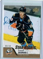 Trevor Zegras 2020-21 Upper Deck AHL Rookie High Gloss /10 (SSP)