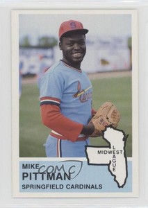 1982 Fritsch Midwest League Stars of Tomorrow Michael Pittman #253