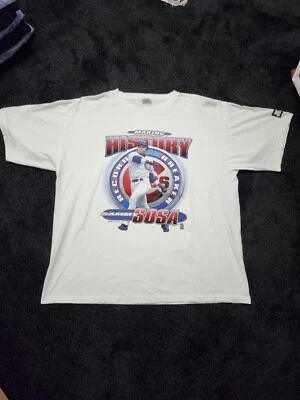 Camiseta De Colección 1998 Chicago Cubs Sammy Sosa Starter Record Breaker  Foto 1 de 4