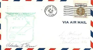 First Flight Cover Union City TN June 1 1961 AAMC#98E70 - Picture 1 of 1