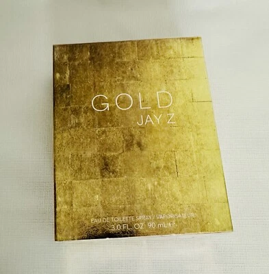 Jay-Z para Homens Eau De Toilette Spray, Dourado, 3 Onças - Imagem 1 de 4