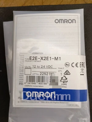 Omron E2E-X2E1-M1 Proximity Sensor# 1pcs New In Box - Image 1 of 2