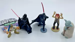 Star Wars Applause & Decopac Action Figure Cake Topper Lot Darth Vader Vintage - Picture 1 of 12