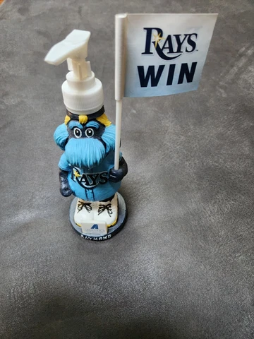 Tampa Bay Rays Raymond Mascot Soap dispenser Tampa Bay Rays Give Away Cover