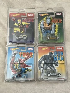 Hot Wheels Marvel Pop culture Set - 4 Of 6 - Picture 1 of 6