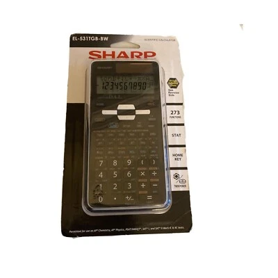 New Sharp Scientific Calculator EL-531TGB-BW - Image 1 of 4