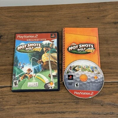 Hot Shots Golf Fore!  Playstation 2 Greatest Hits PS2 Online Broadband Complete - Image 1 of 2