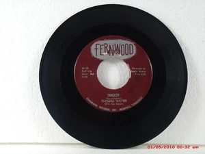 THOMAS WAYNE WITH THE DELONS -(45)- TRAGEDY / SATURDAY DATE - FERNWOOD 109- 1958 - Picture 1 of 2