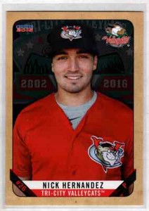 Nick Hernandez 2016 Tri-City Valleycats