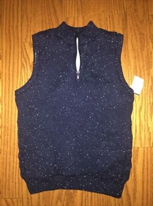 Boys cat and jack fleece lined vest! Navy! Medium! - Picture 1 of 5