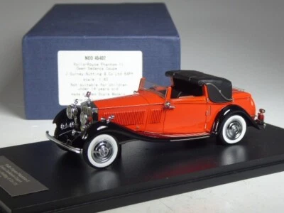 (KI-03-35) Neo Scale Models 45407 Rolls Royce Phantom II Owen Sedanca, 1:43 OVP - Bild 1 von 2
