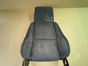 Corvette C4 Seat Back Foam with graphite grey gray cloth cover 84 85 86 87 88 - Foto 1 di 19