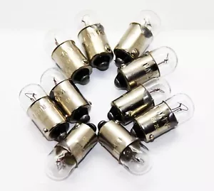 10X Piezas Ba9s T4W T8,5 Cierre de bayoneta Base de vidrio Bombilla Luz de estacionamiento 4W - Imagen 1 de 1