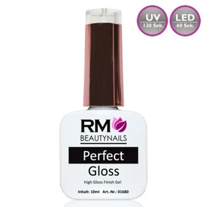 High Gloss Quick Finish UV Gel Versiegelungsgel ohne Schwitzschicht Nagelgel - Bild 1 von 4