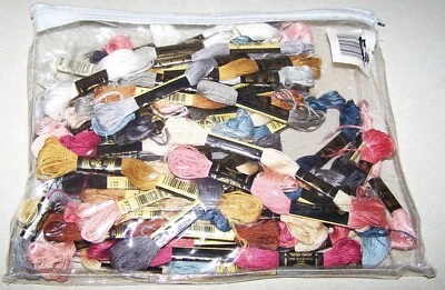 LOT 60+ New Skeins Embroidery Floss 6-Strand  DMC Mouline Special Made in France - Image 1 of 4