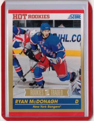 RYAN McDONAGH 10/11 Score Rookies & Traded #632 GOLD SP Rookie Rangers Predators - Image 1 of 2