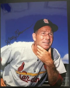 SOLLY HEMUS SIGNED ST. LOUIS CARDINALS 8x10 PHOTO ~SASIGNED COA - Picture 1 of 4