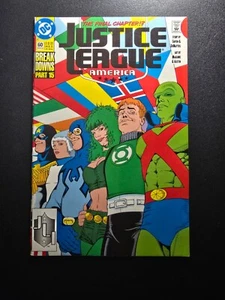 DC Comics Justice League America #60 March 1992 Kevin Maguire Cover - Picture 1 of 1