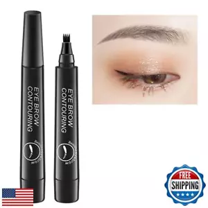 Microblading Eyebrow Pen - Eyebrow Pencil Magical Upgraded Eye Brow Pencils f - Picture 1 of 5
