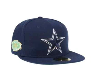 New Era 59Fifty Dallas Cowboys Superbowl XXX Citrus Pop Patch Fitted Cap 7 5/8 - Picture 1 of 4