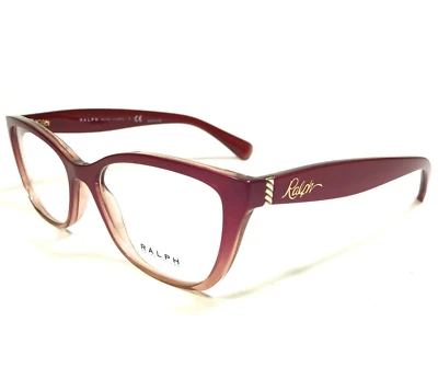 Monturas de gafas Ralph Lauren RA7087 1677 rosa púrpura desvanecido ojo de gato 54-16-140 Foto 1 de 4