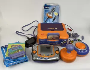 Vtech VSmile TV Learning System, Pocket Smile Bundle with 6 Games - Picture 1 of 10