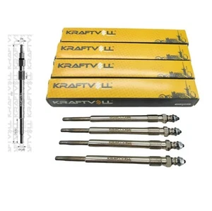 Glow Plugs 7V For Jeep Compass Patriot Dodge Caliber Mitsubishi Lancer Mk8 4X - Picture 1 of 6